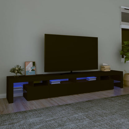 Mobile Porta Tv Con Luci Led 260X36,5X40 Cm