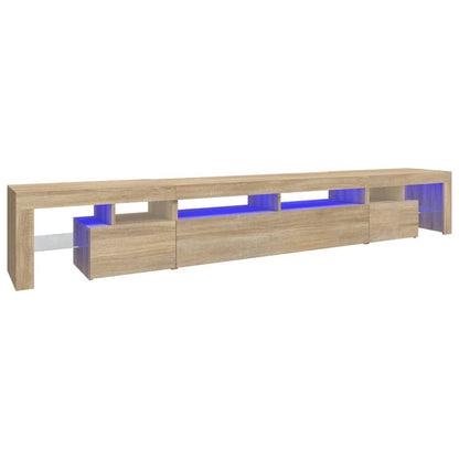 Mobile Porta Tv Con Luci Led 260X36,5X40 Cm
