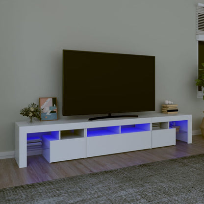 Mobile Porta Tv Con Luci Led 260X36,5X40 Cm