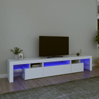 Mobile Porta Tv Con Luci Led 260X36,5X40 Cm