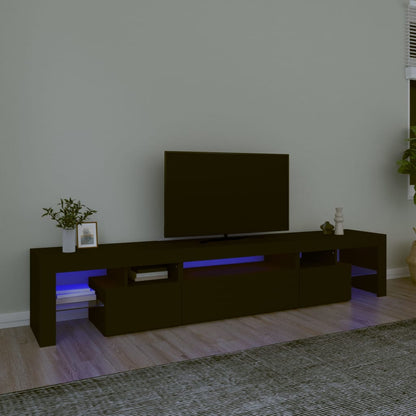 Mobile Porta Tv Con Luci Led 260X36,5X40 Cm