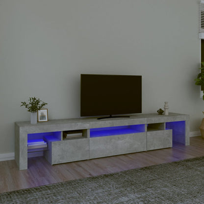 Mobile Porta Tv Con Luci Led 260X36,5X40 Cm