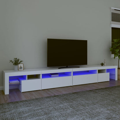 Mobile Porta Tv Con Luci Led 260X36,5X40 Cm