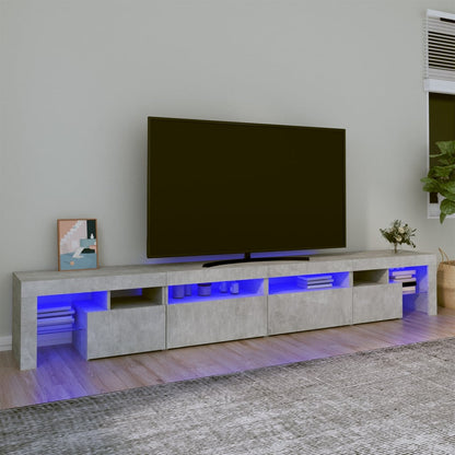 Mobile Porta Tv Con Luci Led 260X36,5X40 Cm