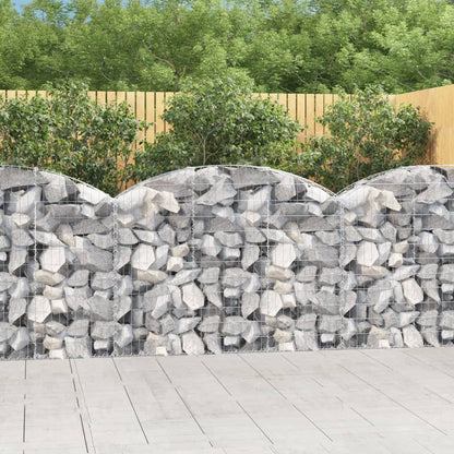 Cesto Gabbione Ad Arco Ferro Zincato