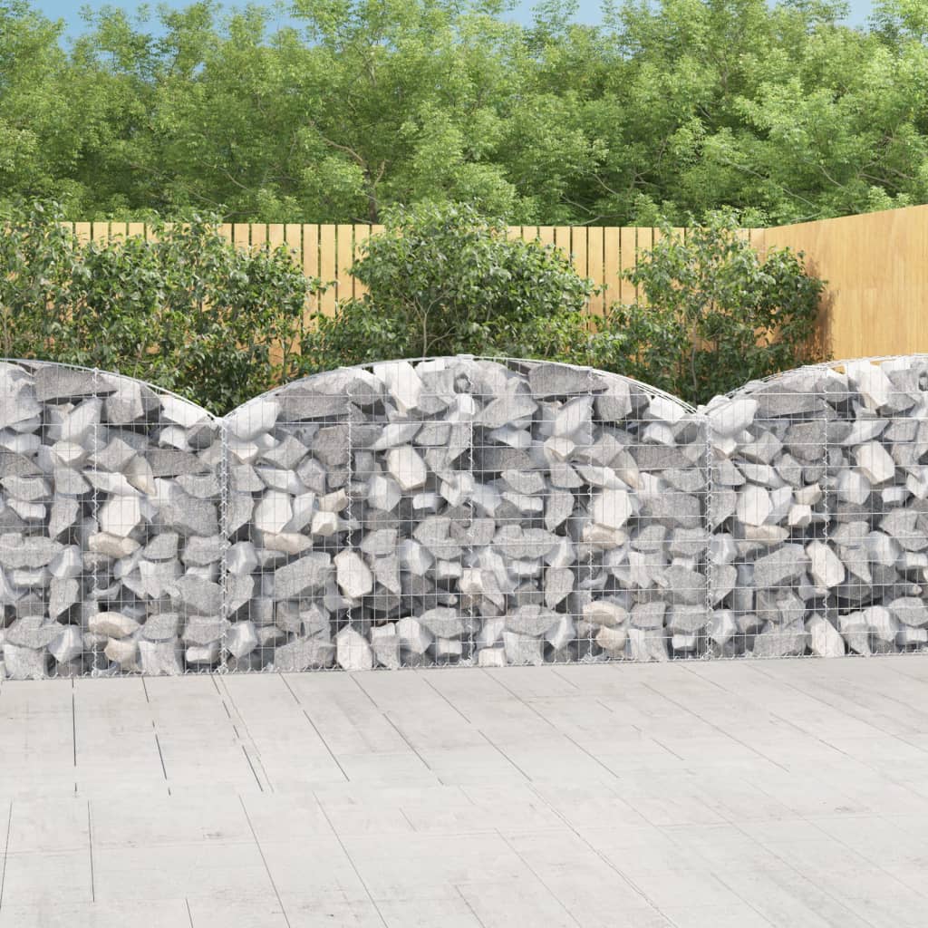Cesto Gabbione Ad Arco Ferro Zincato