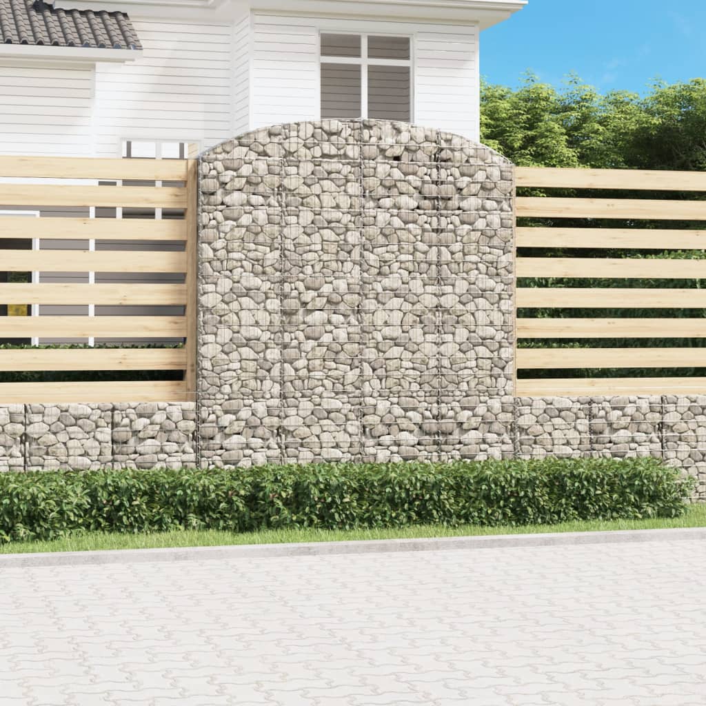 Cesto Gabbione Ad Arco Ferro Zincato