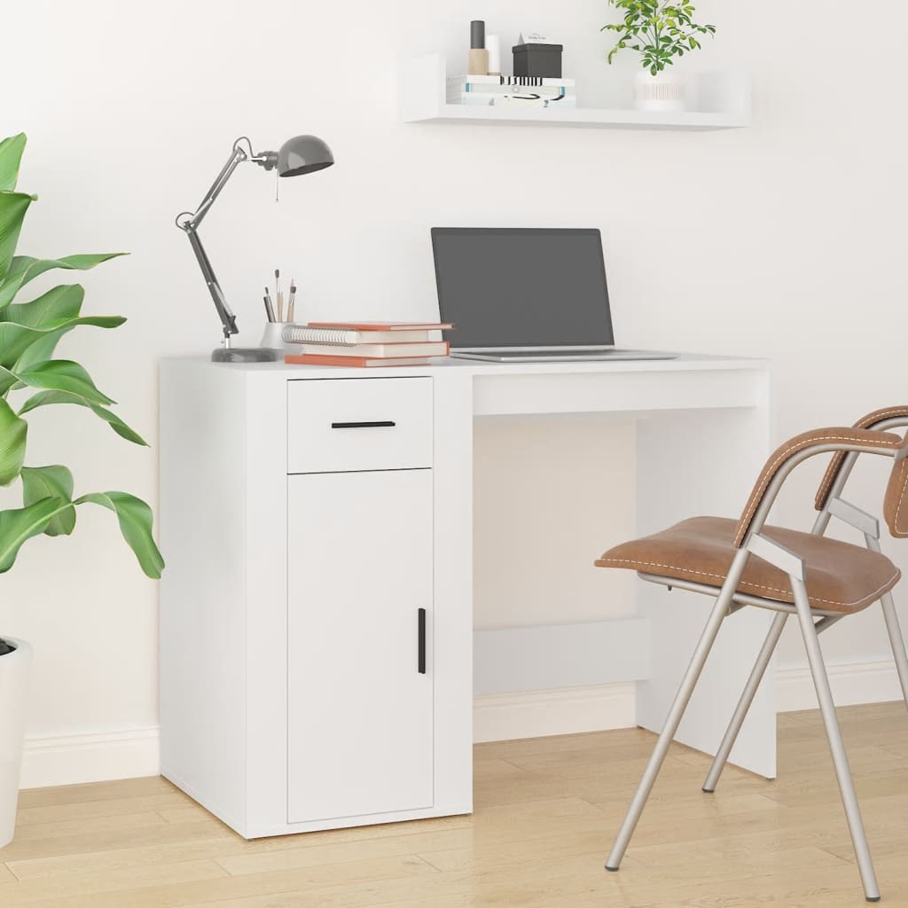 Scrivania 100X49X75 Cm In Legno Multistrato