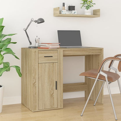 Scrivania 100X49X75 Cm In Legno Multistrato