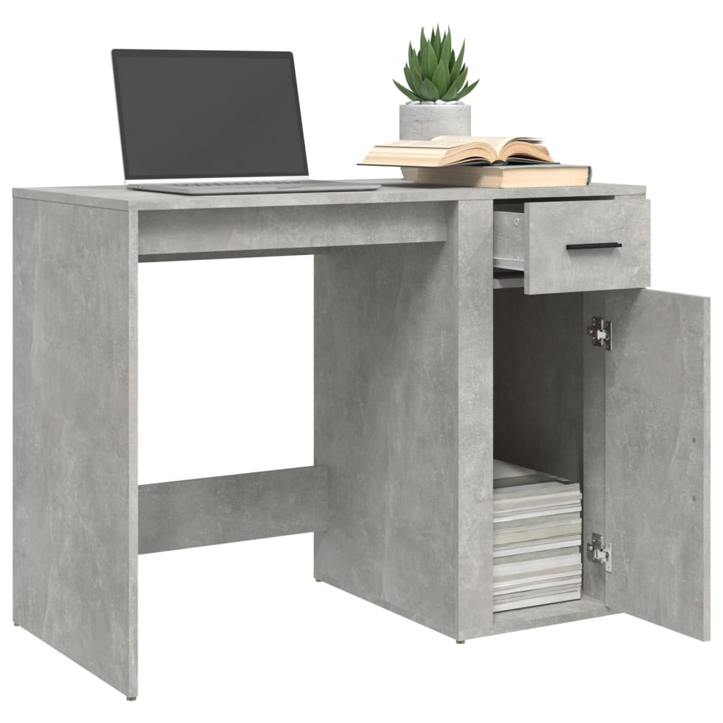 Scrivania 100X49X75 Cm In Legno Multistrato