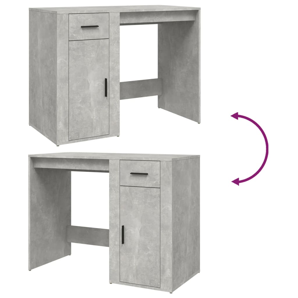 Scrivania 100X49X75 Cm In Legno Multistrato