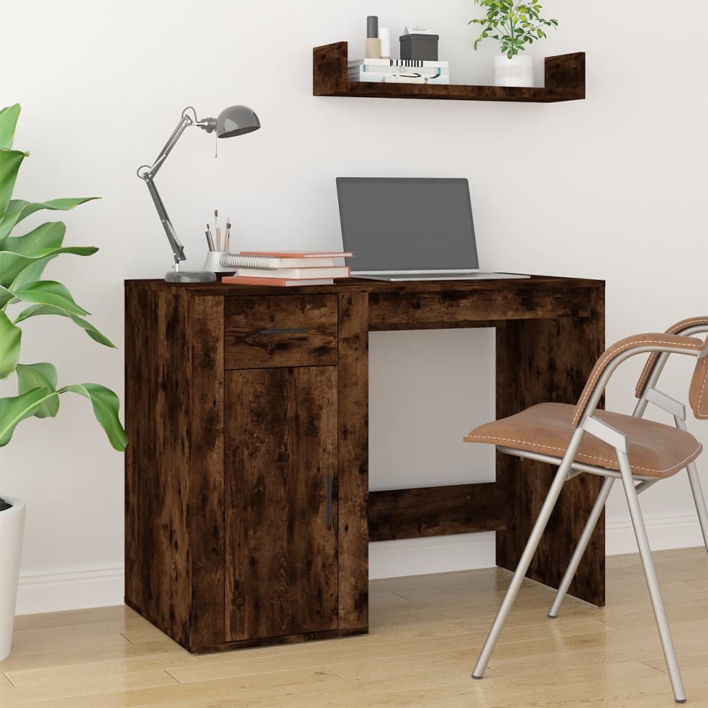 Scrivania 100X49X75 Cm In Legno Multistrato