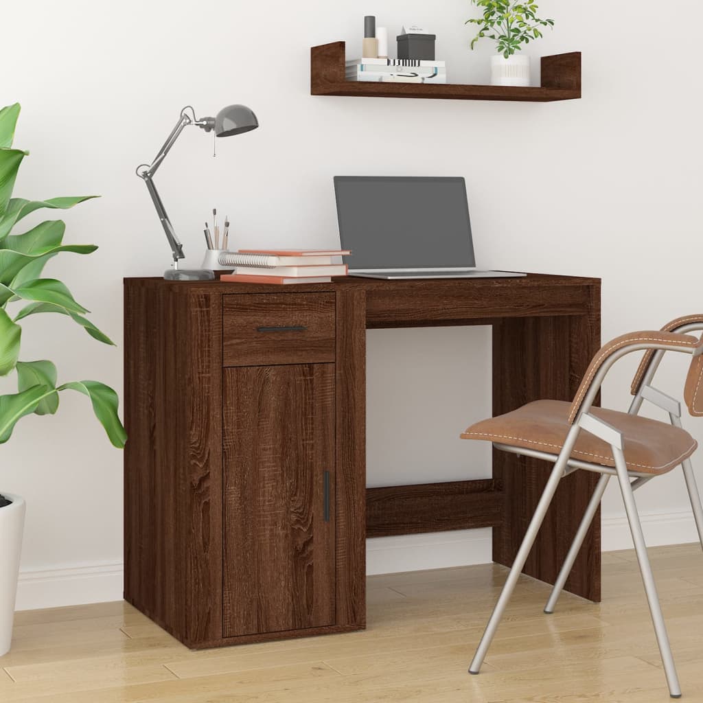 Scrivania 100X49X75 Cm In Legno Multistrato