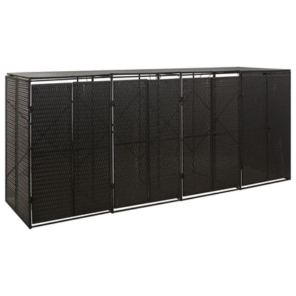 Copribidone Triplo 207X80X117 Cm In Polyrattan