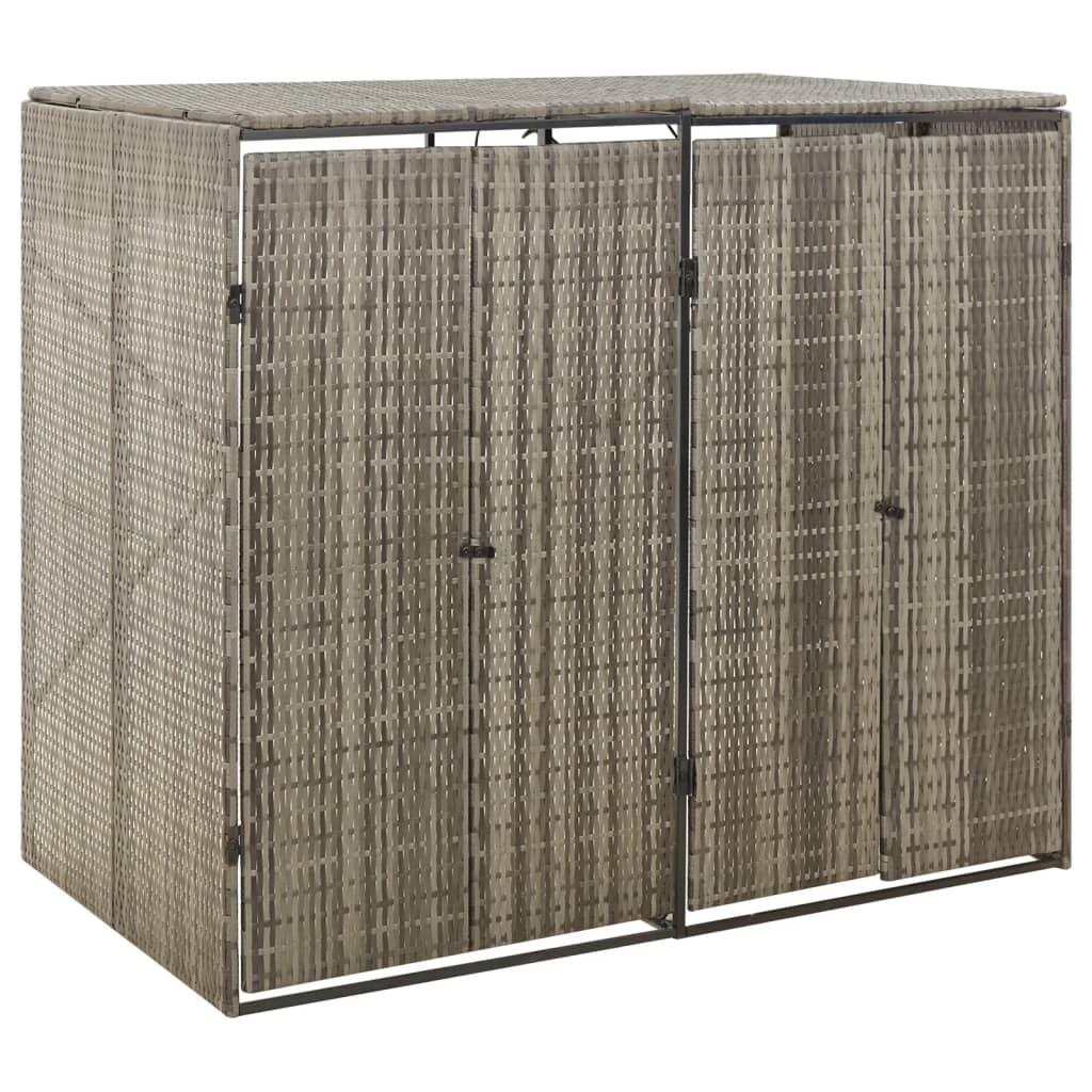 Copribidone Triplo 207X80X117 Cm In Polyrattan