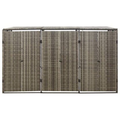 Copribidone Triplo 207X80X117 Cm In Polyrattan