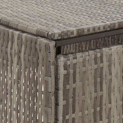 Copribidone Triplo 207X80X117 Cm In Polyrattan