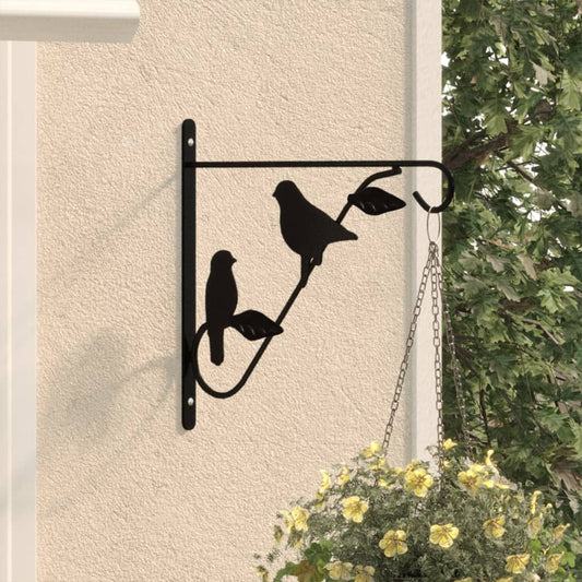 Ganci Per Cesti Pensili 4 Pz Neri In Acciaio Talpa