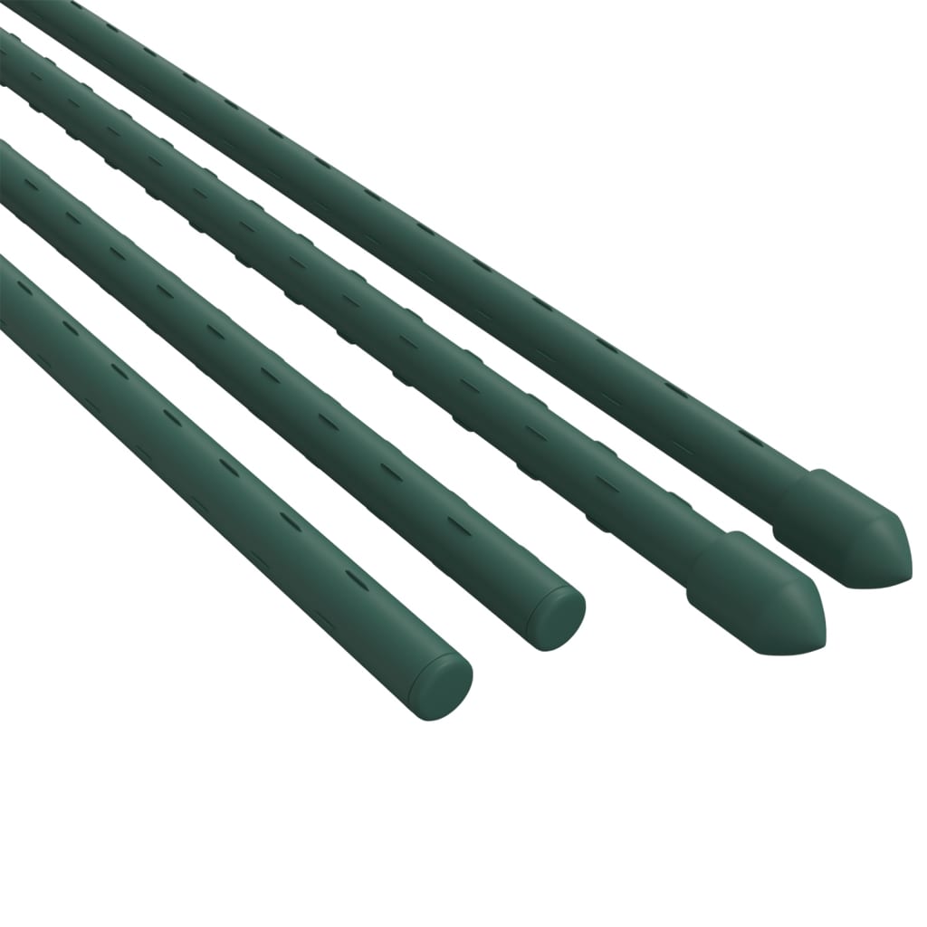 Supporti Per Piante Da Giardino 30 Pz Verde Acciaio