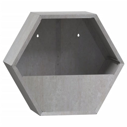 Fioriere Da Parete 2 Pz Ruggine In Acciaio Corten