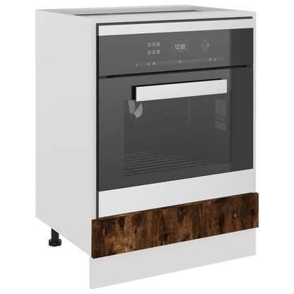 Mobile Da Forno Lyon 60X46X81,5 Cm Rovere Fumo