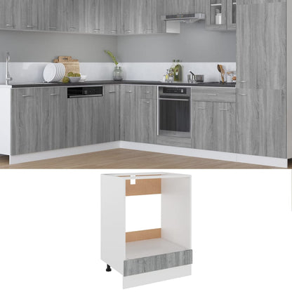 Mobile Con Cassetto “Lyon” 40X46X81,5 Grigio Sonoma