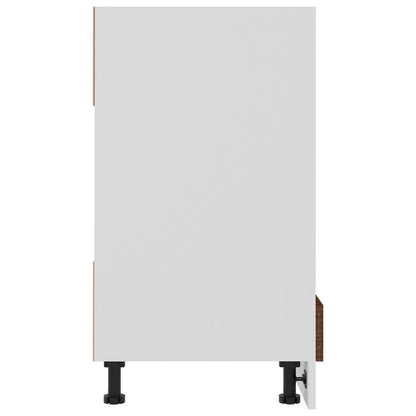Mobile Da Forno Lyon 60X46X81,5 Cm Rovere Marrone