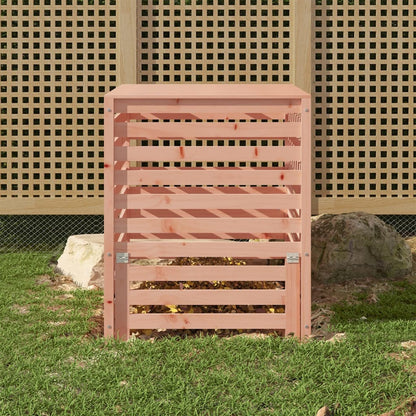 Compostiera Bianca 82,5X82,5X99,5 Cm In Legno Massello Di Pino