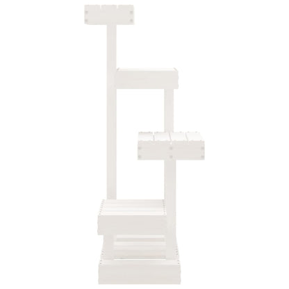 Albero Per Gatti 45,5X49X103Cm In Legno Massello Di Pino