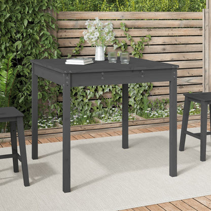 Tavolo Da Giardino 203,5X100X76 Cm In Legno Massello Di Pino