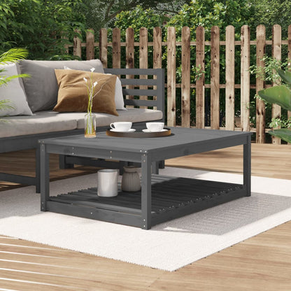 Tavolo Da Giardino 82,5X50,5X45 Cm In Legno Massello Di Pino
