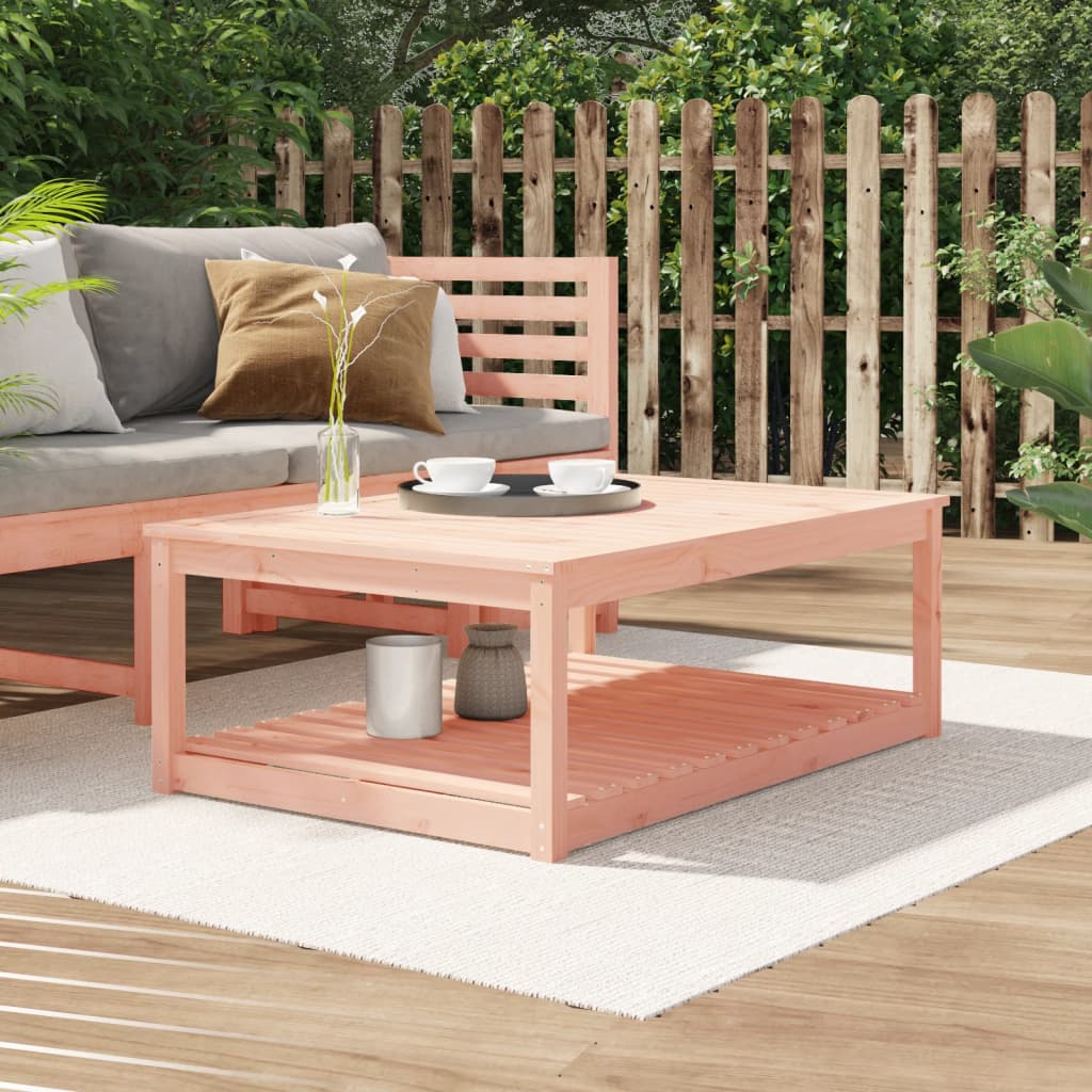 Tavolo Da Giardino 82,5X50,5X45 Cm In Legno Massello Di Pino