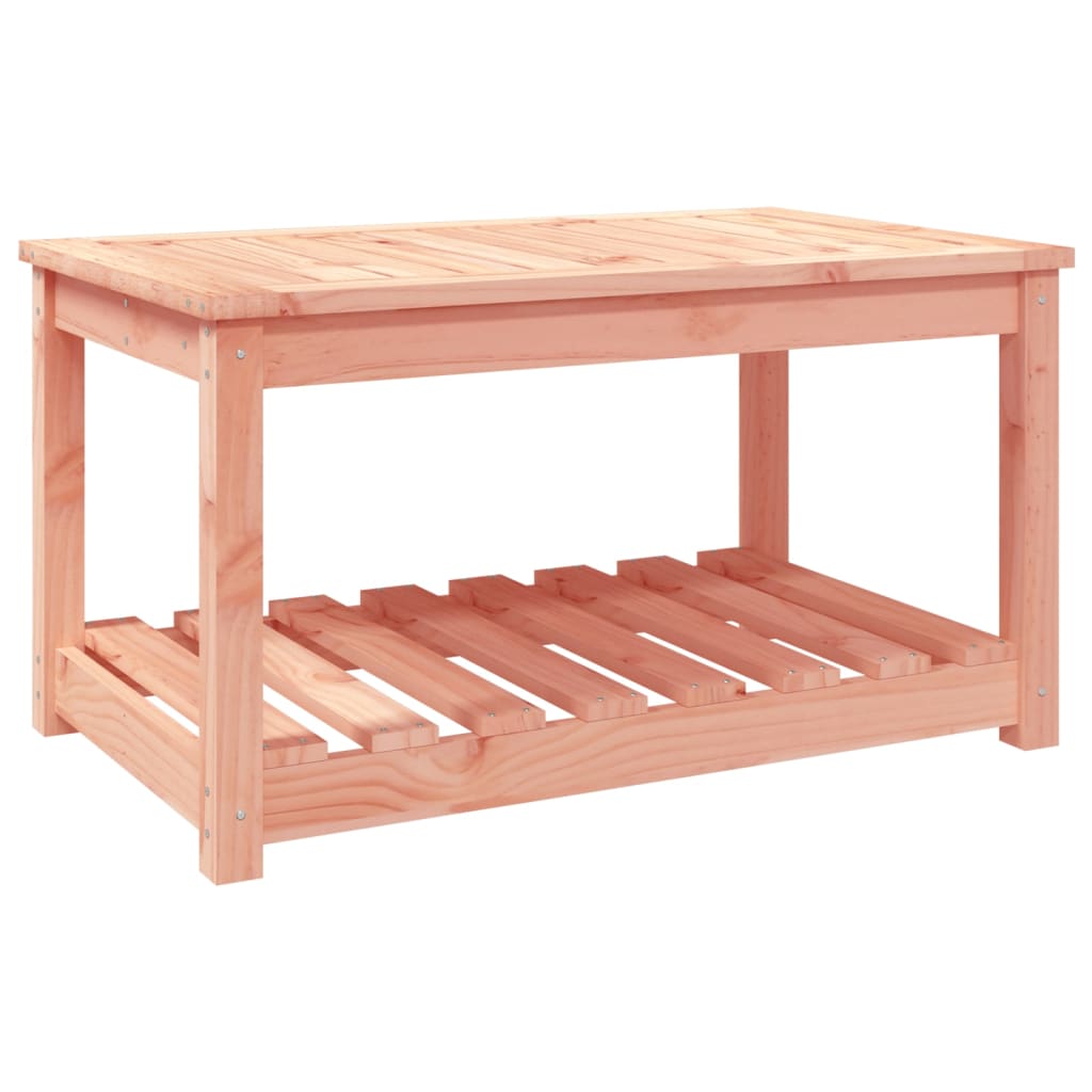 Tavolo Da Giardino 82,5X50,5X45 Cm In Legno Massello Di Pino