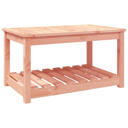 Tavolo Da Giardino 82,5X50,5X45 Cm In Legno Massello Di Pino