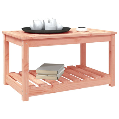 Tavolo Da Giardino 82,5X50,5X45 Cm In Legno Massello Di Pino