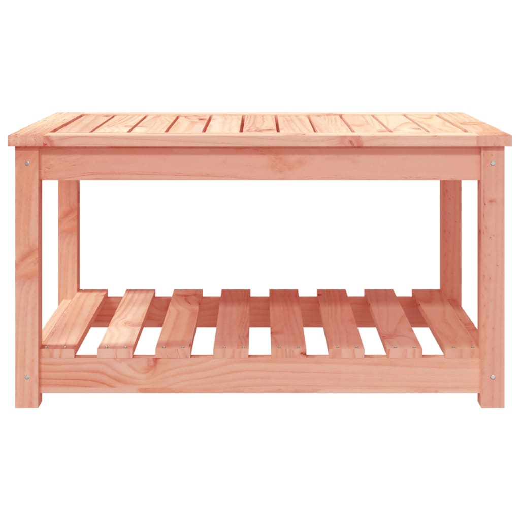 Tavolo Da Giardino 82,5X50,5X45 Cm In Legno Massello Di Pino