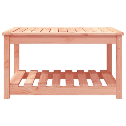 Tavolo Da Giardino 82,5X50,5X45 Cm In Legno Massello Di Pino