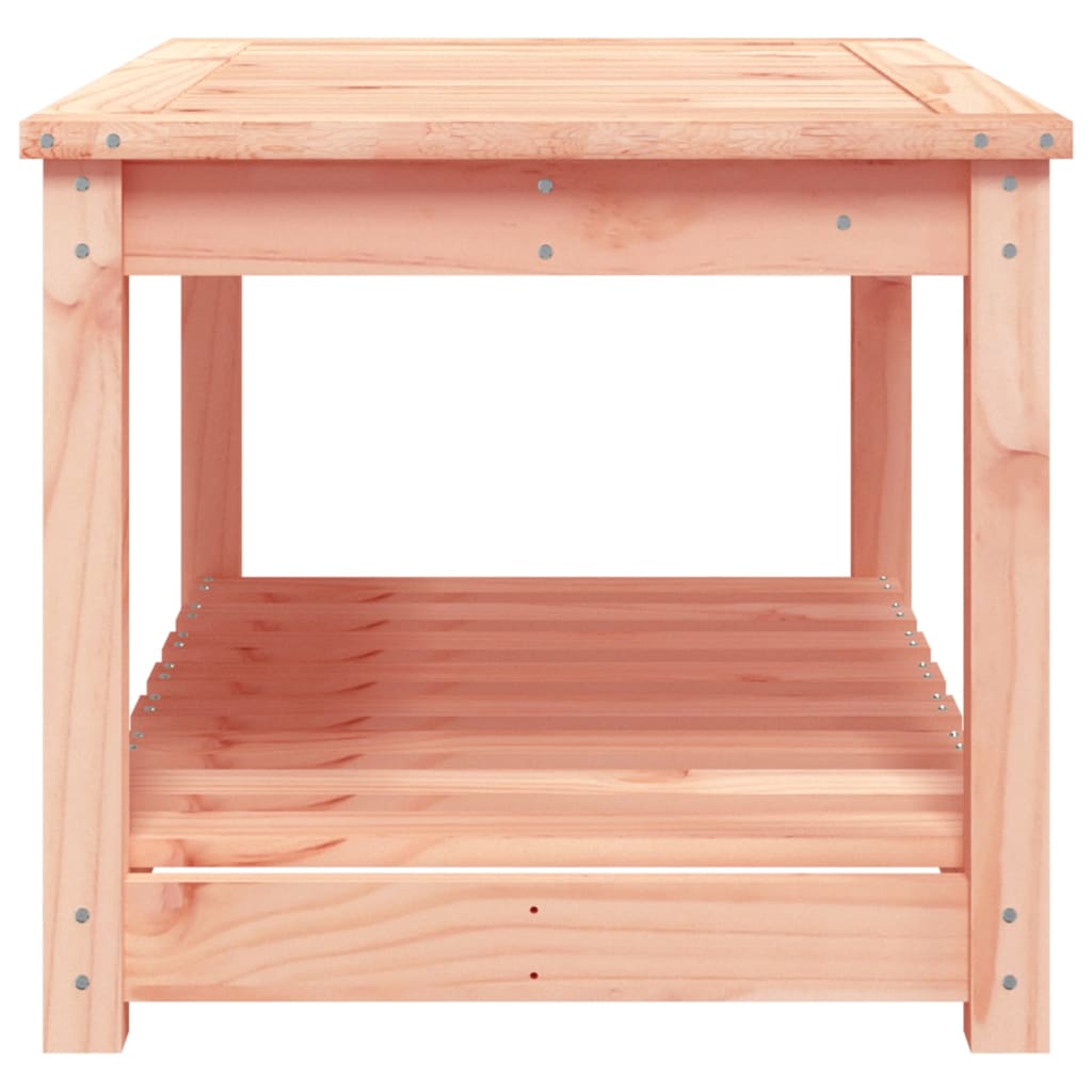 Tavolo Da Giardino 82,5X50,5X45 Cm In Legno Massello Di Pino