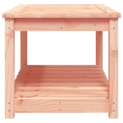 Tavolo Da Giardino 82,5X50,5X45 Cm In Legno Massello Di Pino