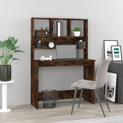 Scrivania Mensole 102X45X148 Cm Legno Multistrato