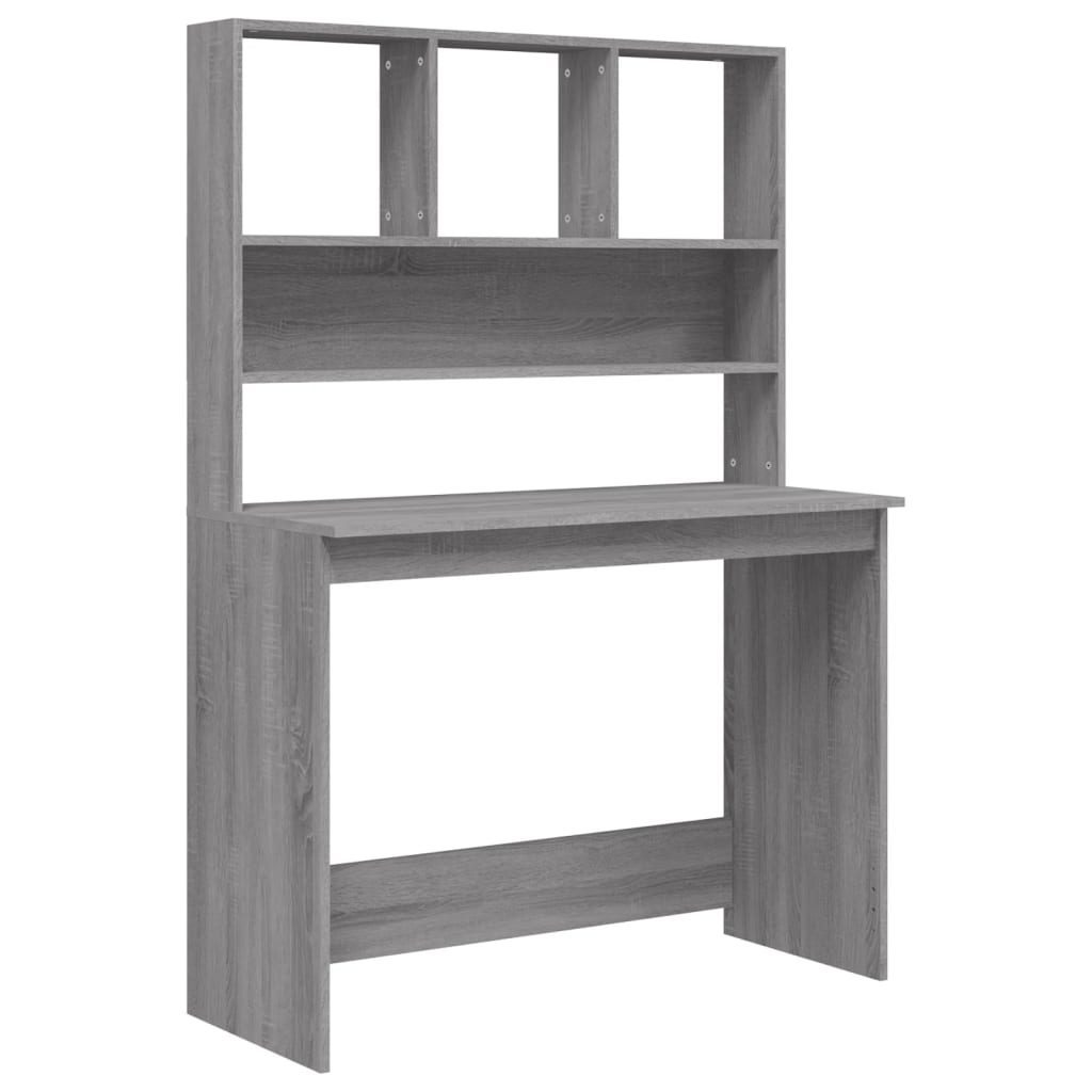 Scrivania Mensole 102X45X148 Cm Legno Multistrato