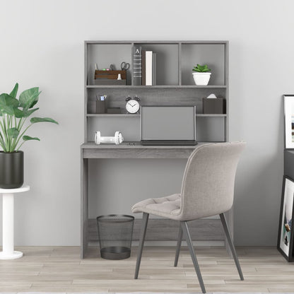 Scrivania Mensole 102X45X148 Cm Legno Multistrato