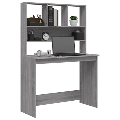 Scrivania Mensole 102X45X148 Cm Legno Multistrato