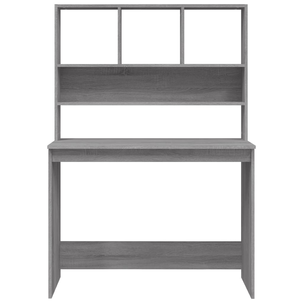 Scrivania Mensole 102X45X148 Cm Legno Multistrato