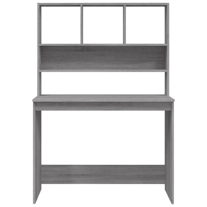 Scrivania Mensole 102X45X148 Cm Legno Multistrato
