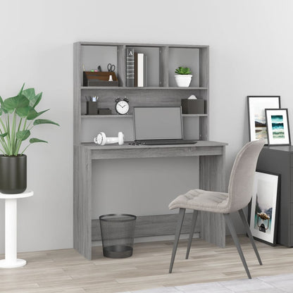 Scrivania Mensole 102X45X148 Cm Legno Multistrato