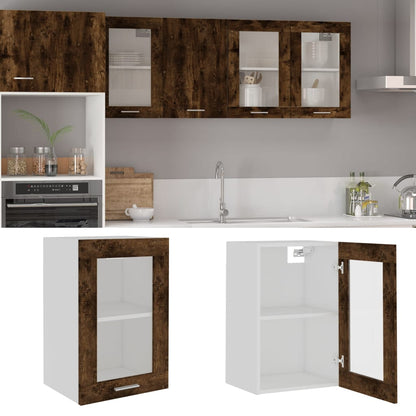 Mobile Da Forno Lyon 60X46X81,5 Cm Rovere Fumo