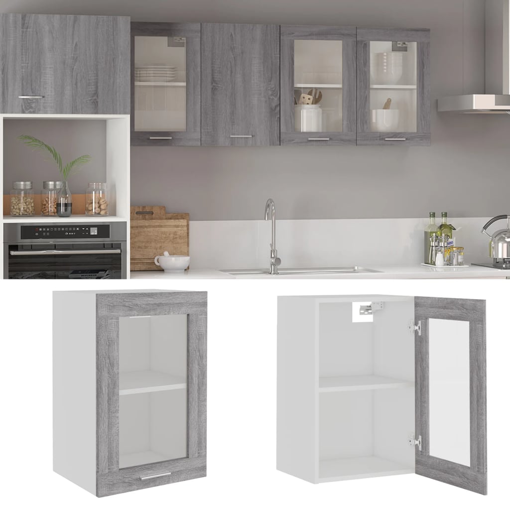 Mobile Con Cassetto “Lyon” 40X46X81,5 Grigio Sonoma
