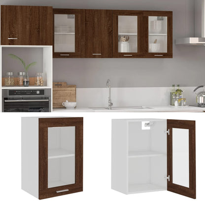 Mobile Da Forno Lyon 60X46X81,5 Cm Rovere Marrone