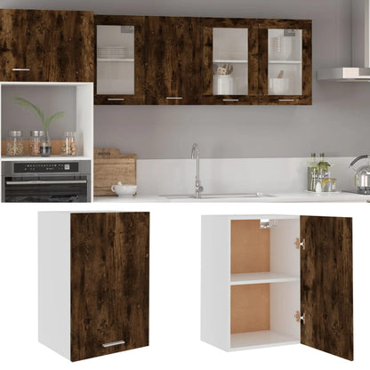 Mobile Da Forno Lyon 60X46X81,5 Cm Rovere Fumo